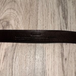 Black Coach Belt!